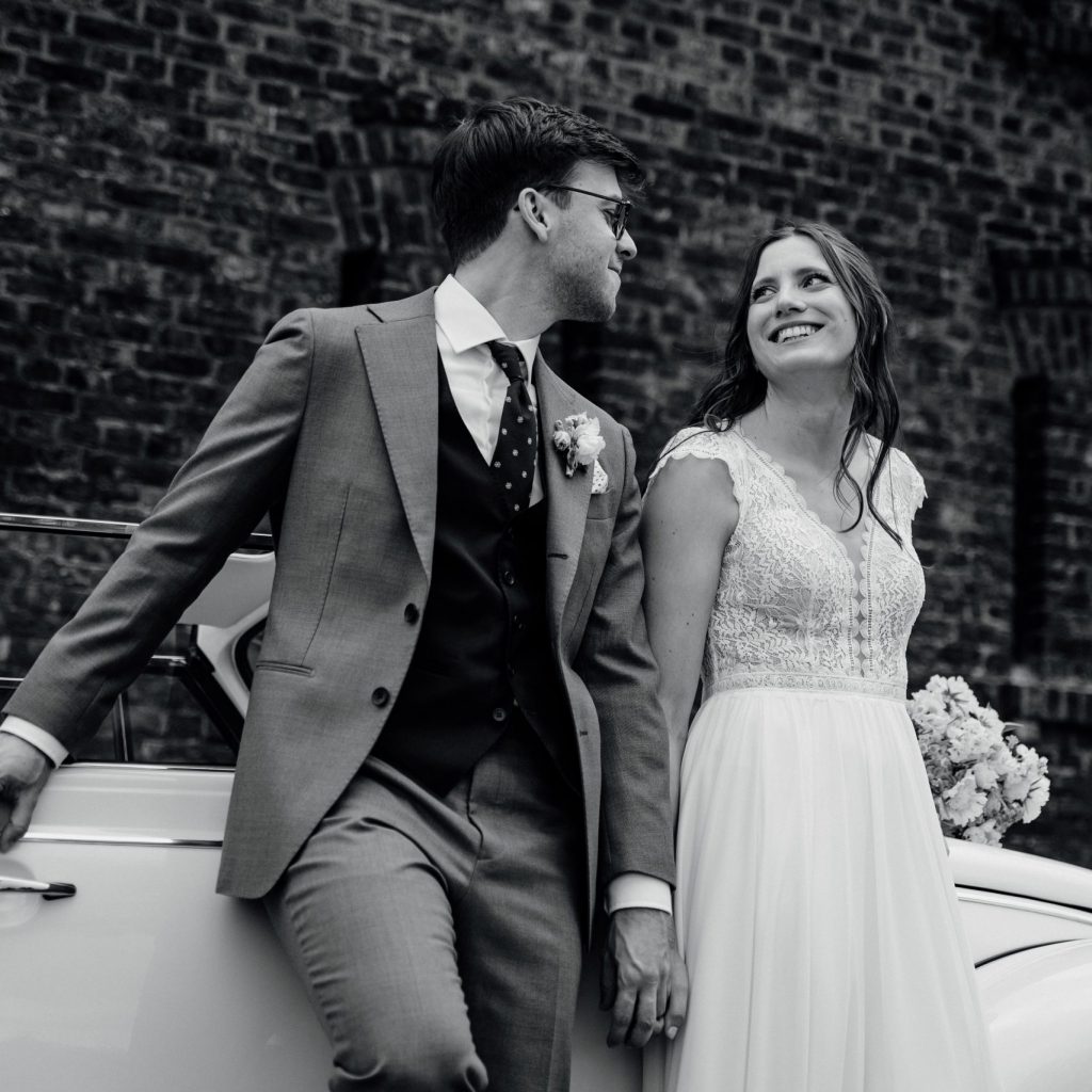 Hochzeitspaar Pia und Gregor.